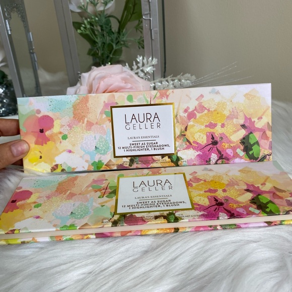 LAURA GELLER ESSENTIALS SWEET AS SUGAR 12MULTI-FINISH EYESHADOWS - Picture 4 of 7